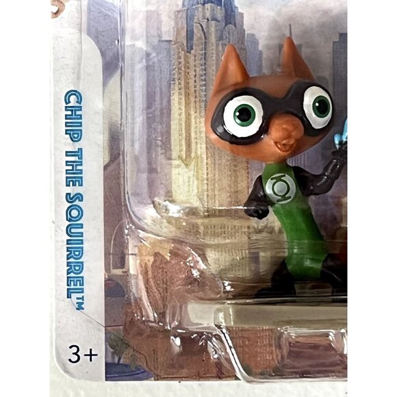 DC Super Pets Chip the Squirrel Micro Figure Mini Toy Mattel Sealed - Picture 4 of 5
